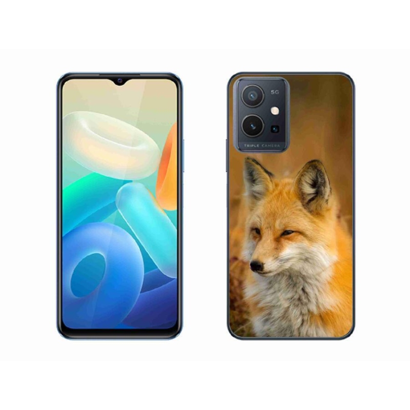 Gelový kryt mmCase na mobil Vivo Y55 5G - liška