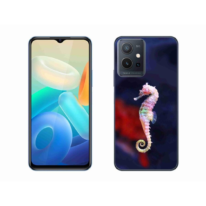 Gelový kryt mmCase na mobil Vivo Y55 5G - mořský koník