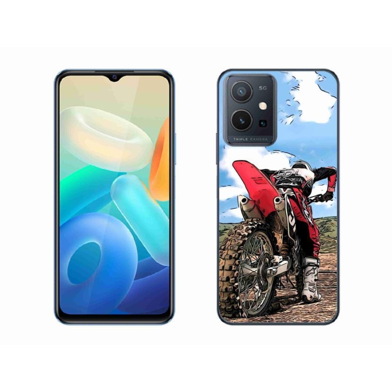 Gelový kryt mmCase na mobil Vivo Y55 5G - moto