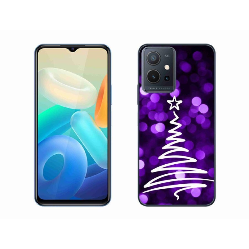 Gelový kryt mmCase na mobil Vivo Y55 5G - stromek