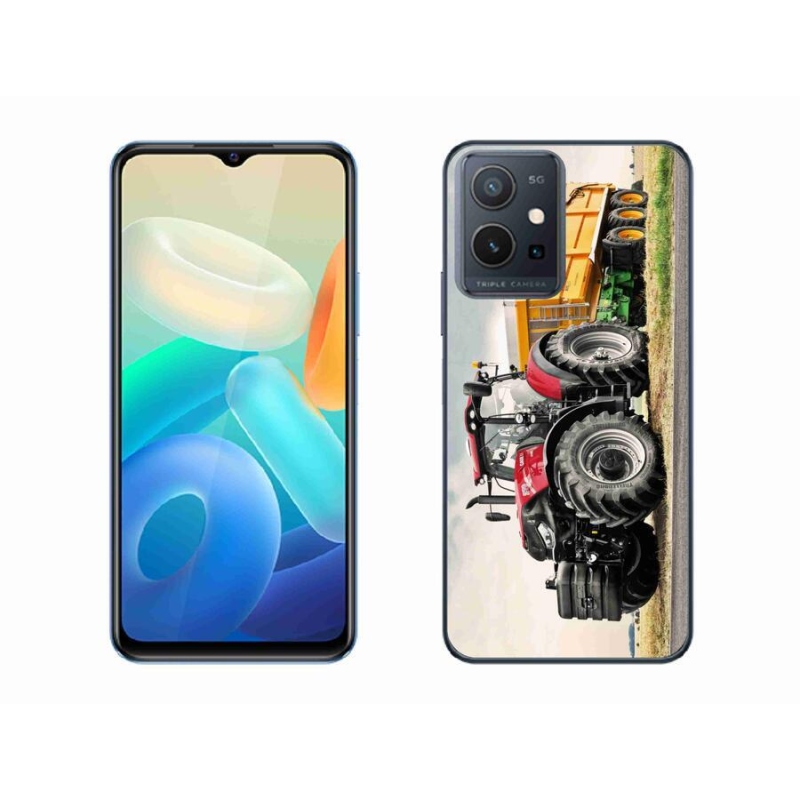 Gelový kryt mmCase na mobil Vivo Y55 5G - traktor 3