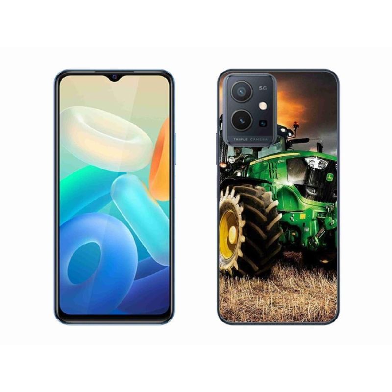 Gelový kryt mmCase na mobil Vivo Y55 5G - traktor