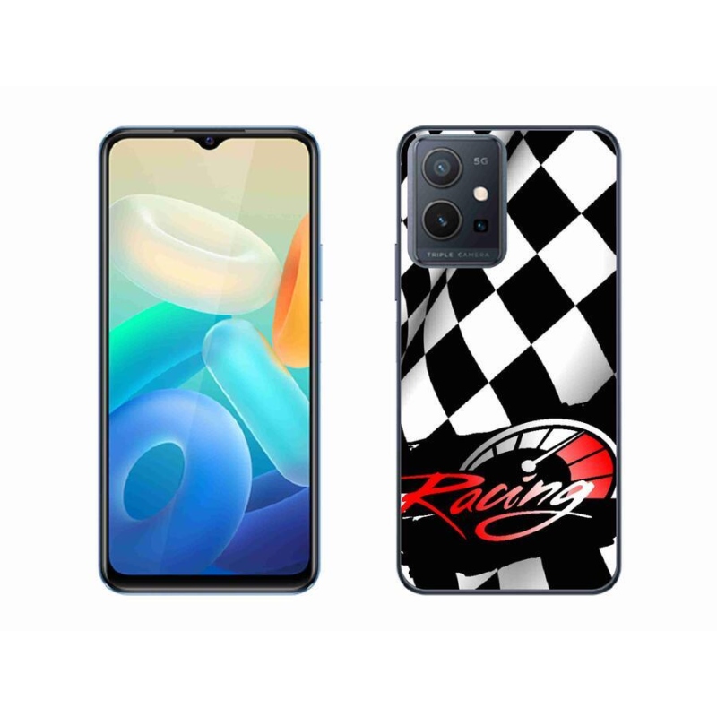 Gelový kryt mmCase na mobil Vivo Y55 5G - závodění