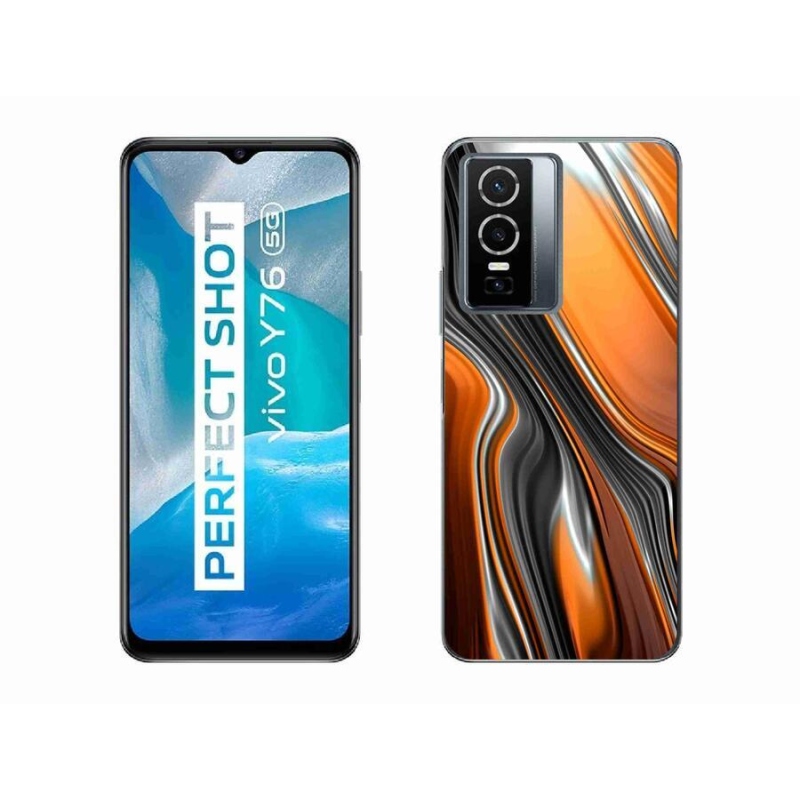 Gelový kryt mmCase na mobil Vivo Y76 5G - abstrakt 3