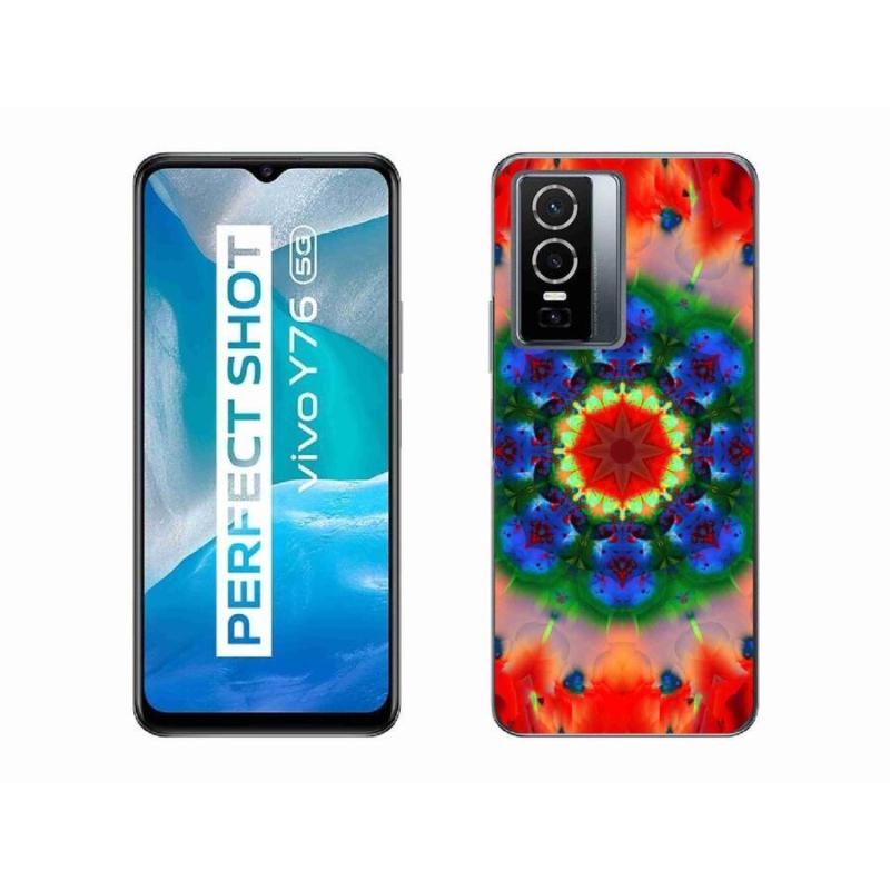 Gelový kryt mmCase na mobil Vivo Y76 5G - abstrakt 5