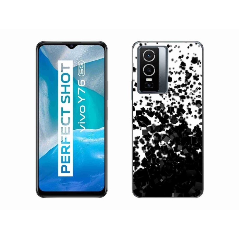Gelový kryt mmCase na mobil Vivo Y76 5G - abstraktní vzor 1