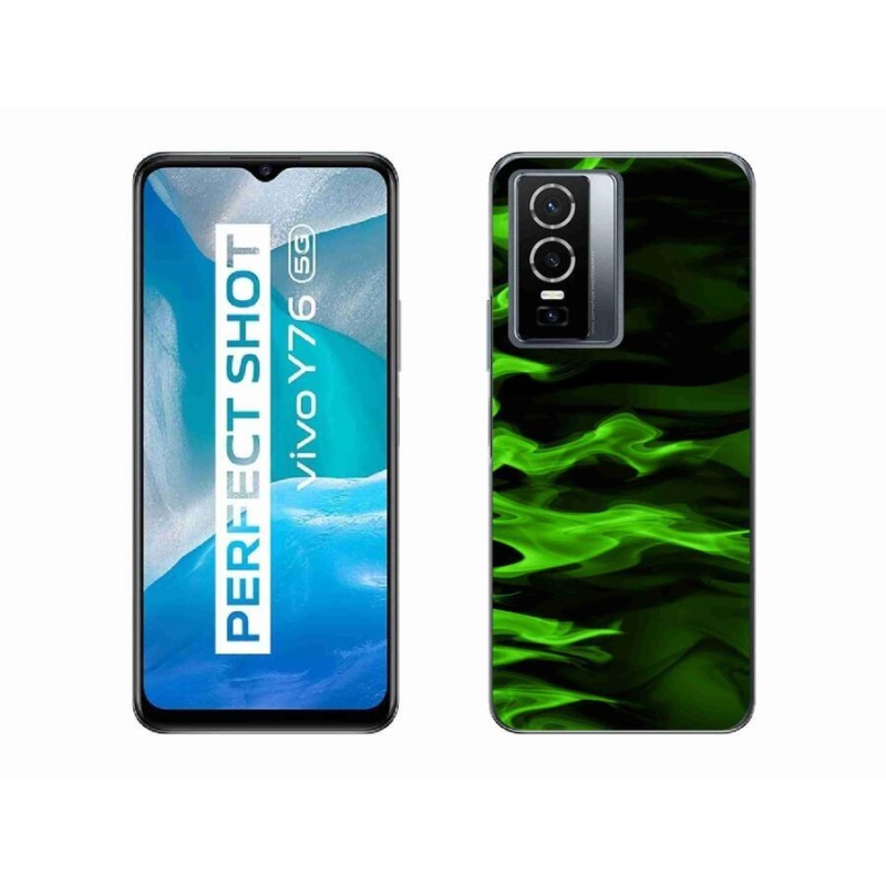 Gelový kryt mmCase na mobil Vivo Y76 5G - abstraktní vzor 10