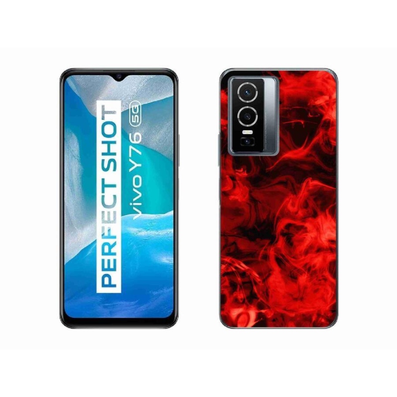 Gelový kryt mmCase na mobil Vivo Y76 5G - abstraktní vzor 11