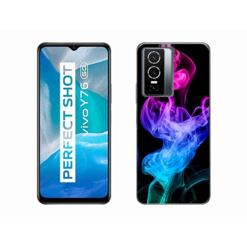 Gelový kryt mmCase na mobil Vivo Y76 5G - abstraktní vzor 8