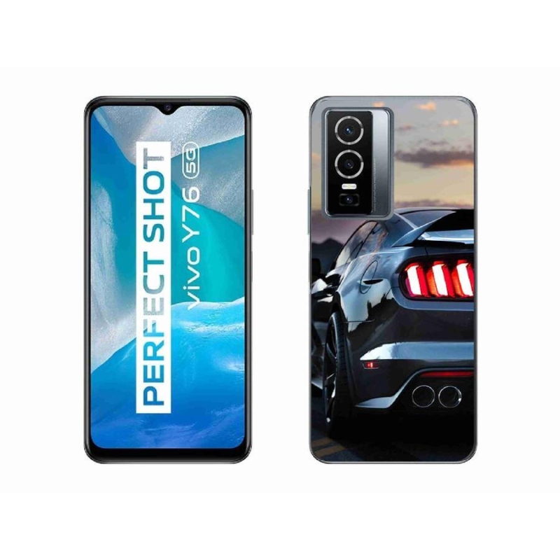 Gelový kryt mmCase na mobil Vivo Y76 5G - auto 7