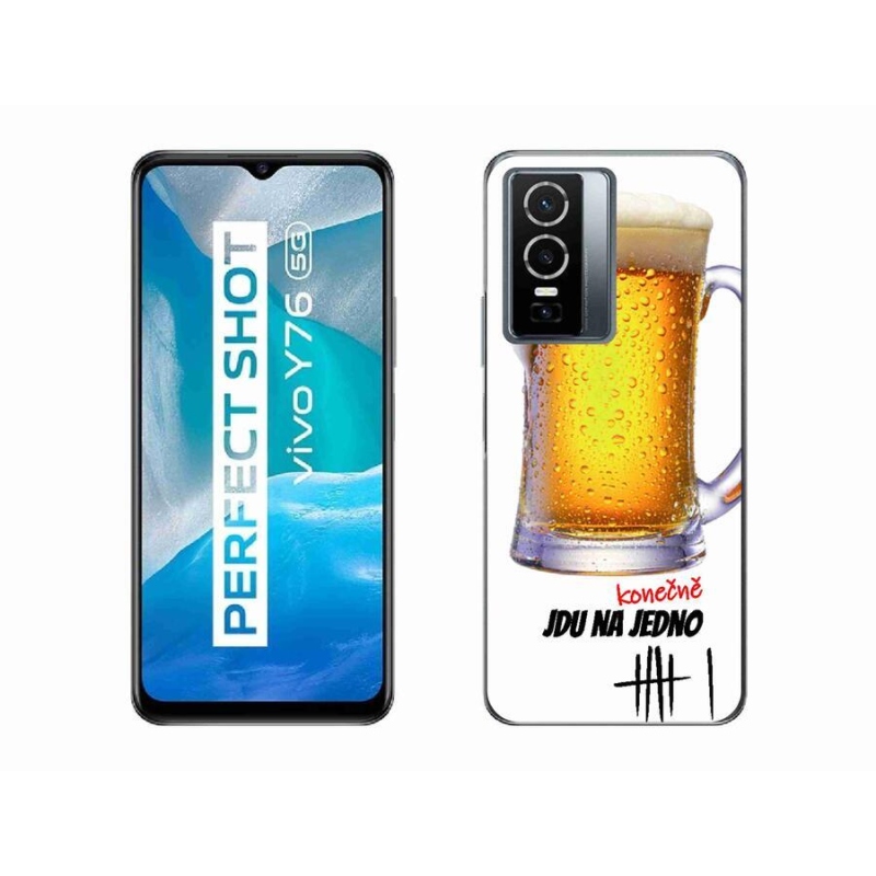 Gelový kryt mmCase na mobil Vivo Y76 5G - jdu na jedno