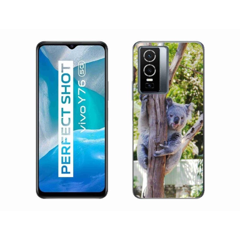 Gelový kryt mmCase na mobil Vivo Y76 5G - koala