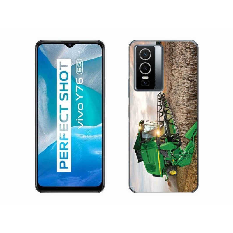 Gelový kryt mmCase na mobil Vivo Y76 5G - kombajn