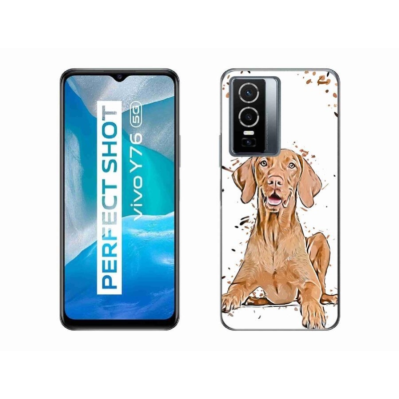 Gelový kryt mmCase na mobil Vivo Y76 5G - maďar