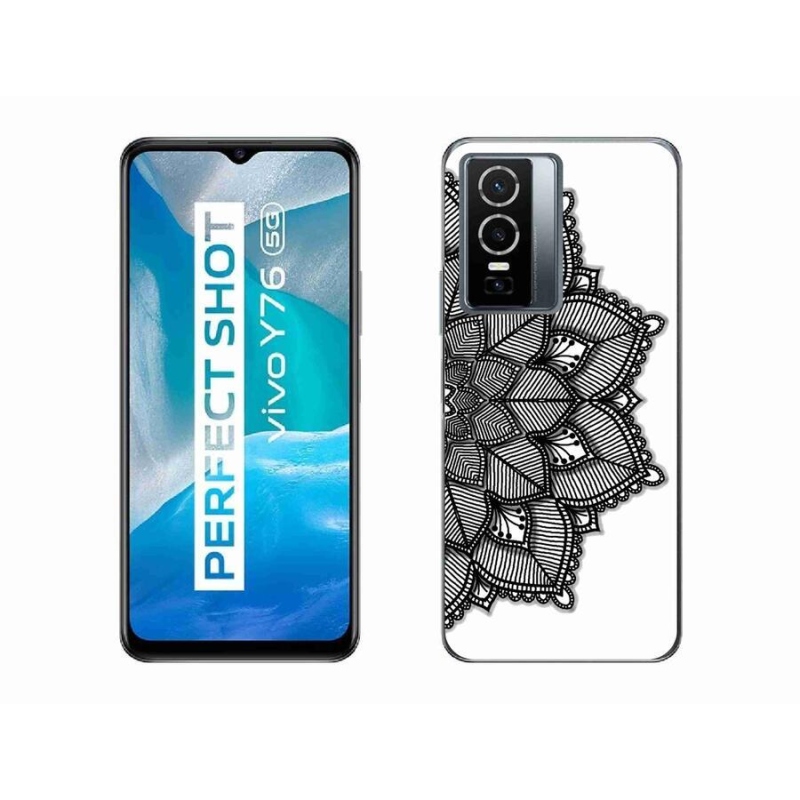 Gelový kryt mmCase na mobil Vivo Y76 5G - mandala