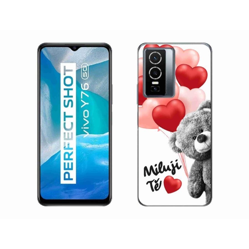 Gelový kryt mmCase na mobil Vivo Y76 5G - miluji Tě