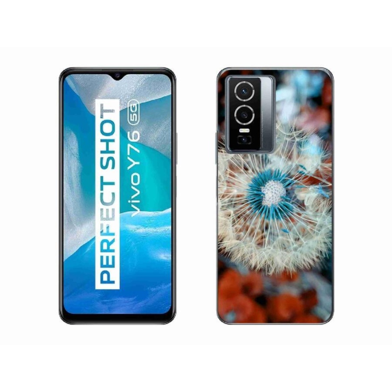 Gelový kryt mmCase na mobil Vivo Y76 5G - odkvetlá pampeliška 1