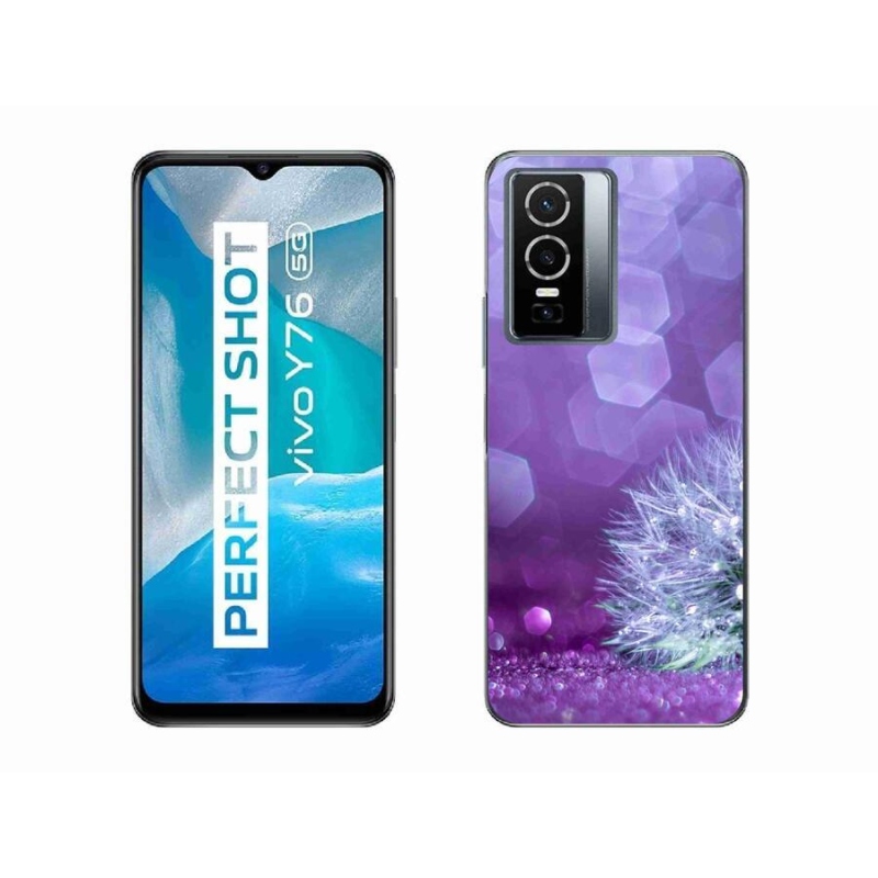 Gelový kryt mmCase na mobil Vivo Y76 5G - odkvetlá pampeliška 2
