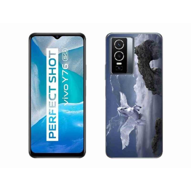 Gelový kryt mmCase na mobil Vivo Y76 5G - pegas