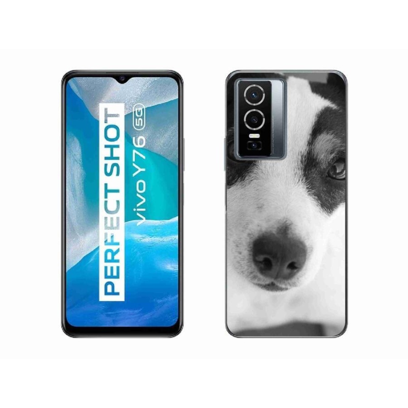 Gelový kryt mmCase na mobil Vivo Y76 5G - pes
