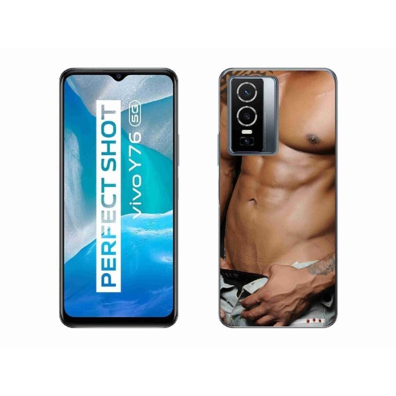 Gelový kryt mmCase na mobil Vivo Y76 5G - sexy muž