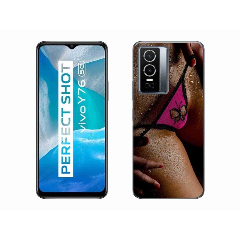 Gelový kryt mmCase na mobil Vivo Y76 5G - sexy žena