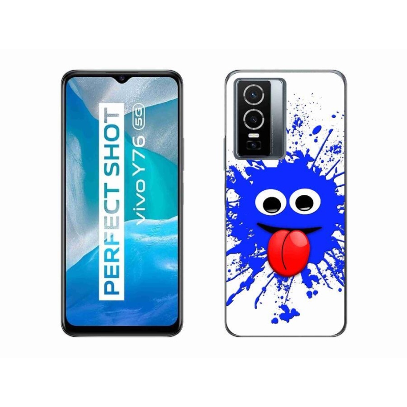 Gelový kryt mmCase na mobil Vivo Y76 5G - strašidlo