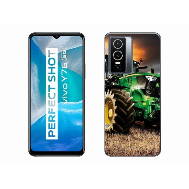 Gelový kryt mmCase na mobil Vivo Y76 5G - traktor