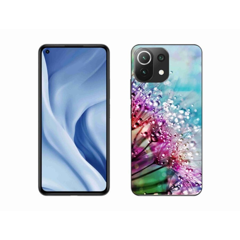 Gelový kryt mmCase na mobil Xiaomi 11 Lite 5G NE - barevné květy