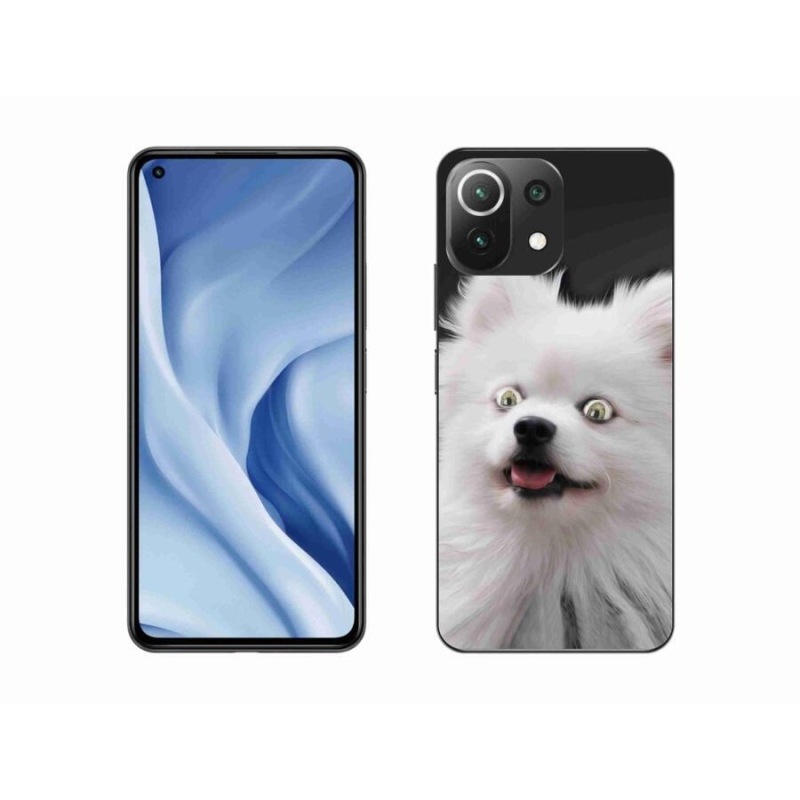 Gelový kryt mmCase na mobil Xiaomi 11 Lite 5G NE - bílý špic