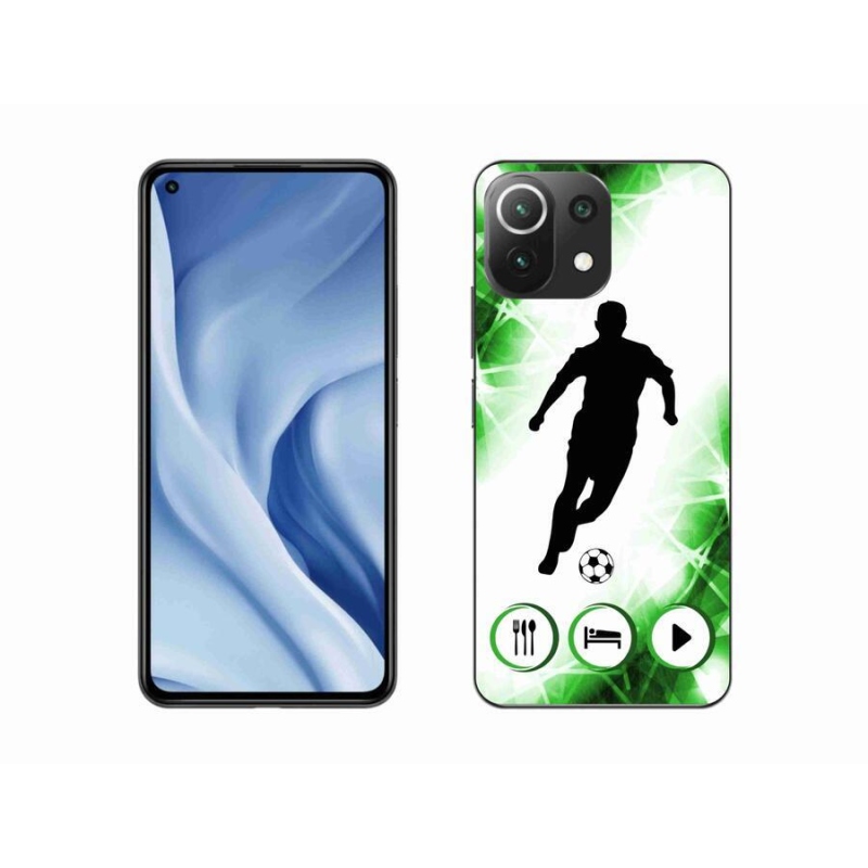 Gelový kryt mmCase na mobil Xiaomi 11 Lite 5G NE - fotbalista