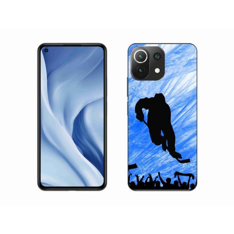 Gelový kryt mmCase na mobil Xiaomi 11 Lite 5G NE - hokejový hráč