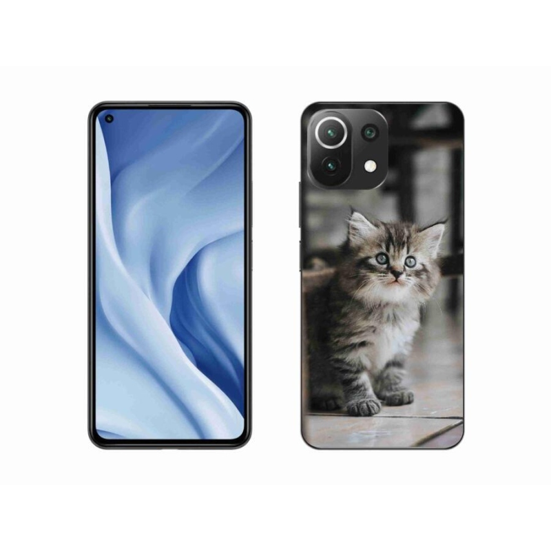 Gelový kryt mmCase na mobil Xiaomi 11 Lite 5G NE - koťátko