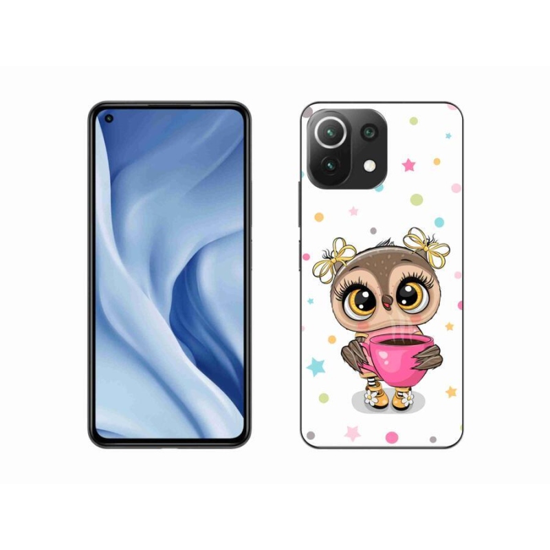 Gelový kryt mmCase na mobil Xiaomi 11 Lite 5G NE - kreslená sovička