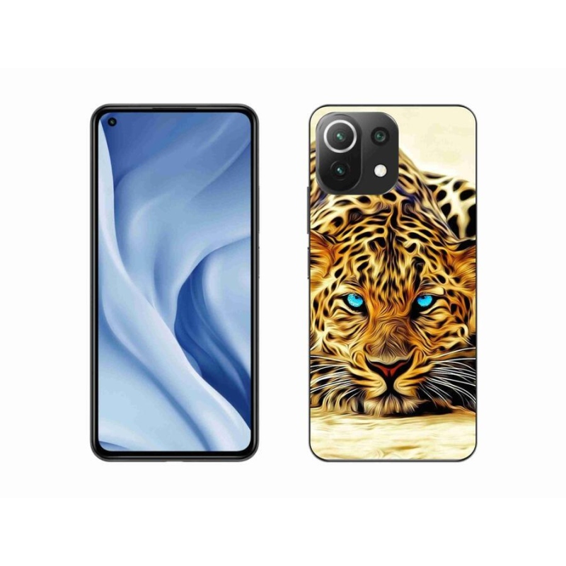 Gelový kryt mmCase na mobil Xiaomi 11 Lite 5G NE - kreslený tygr