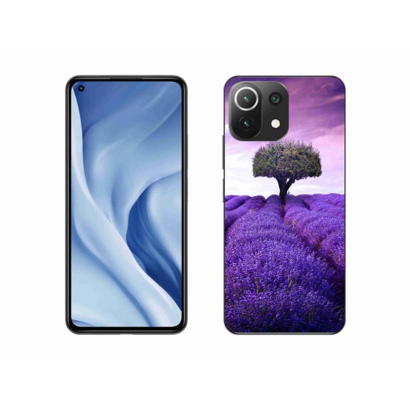 Gelový kryt mmCase na mobil Xiaomi 11 Lite 5G NE - levandulová louka