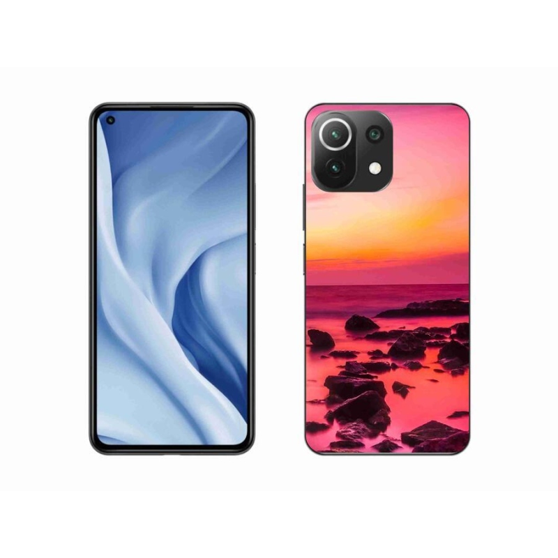Gelový kryt mmCase na mobil Xiaomi 11 Lite 5G NE - moře a záře