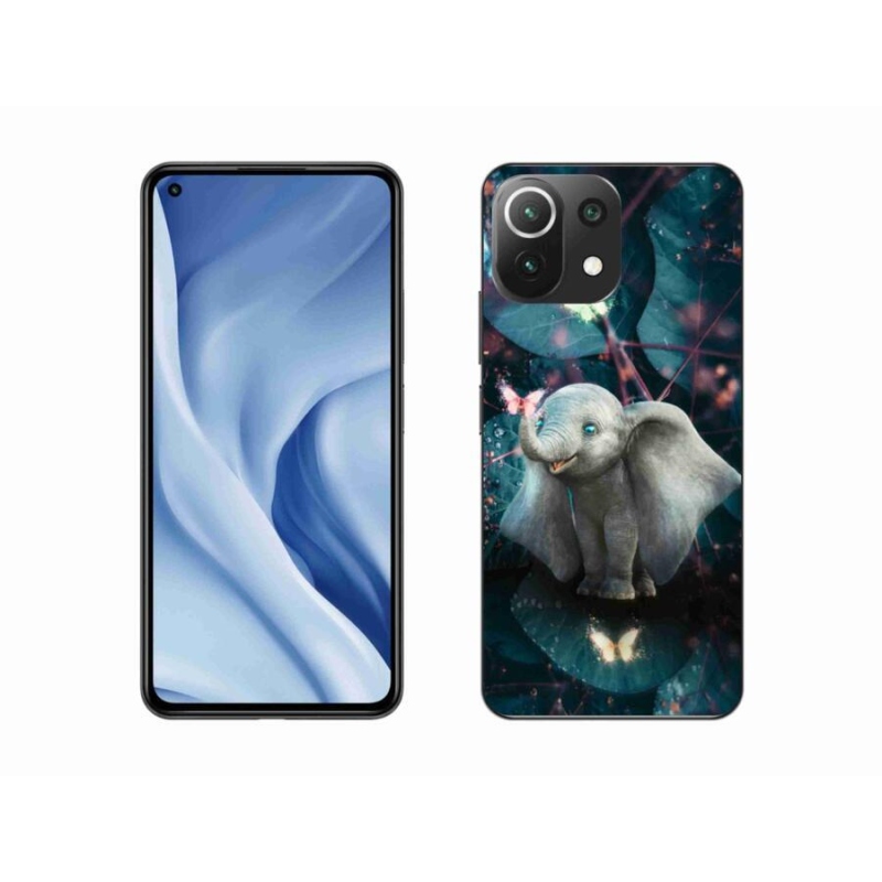 Gelový kryt mmCase na mobil Xiaomi 11 Lite 5G NE - roztomilý slon