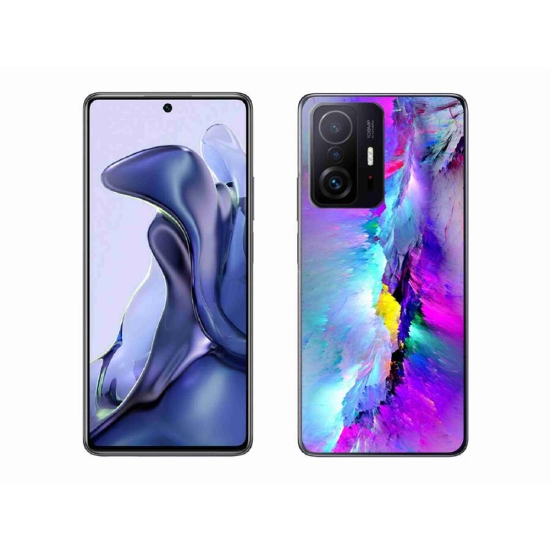 Gelový kryt mmCase na mobil Xiaomi 11T - abstrakt