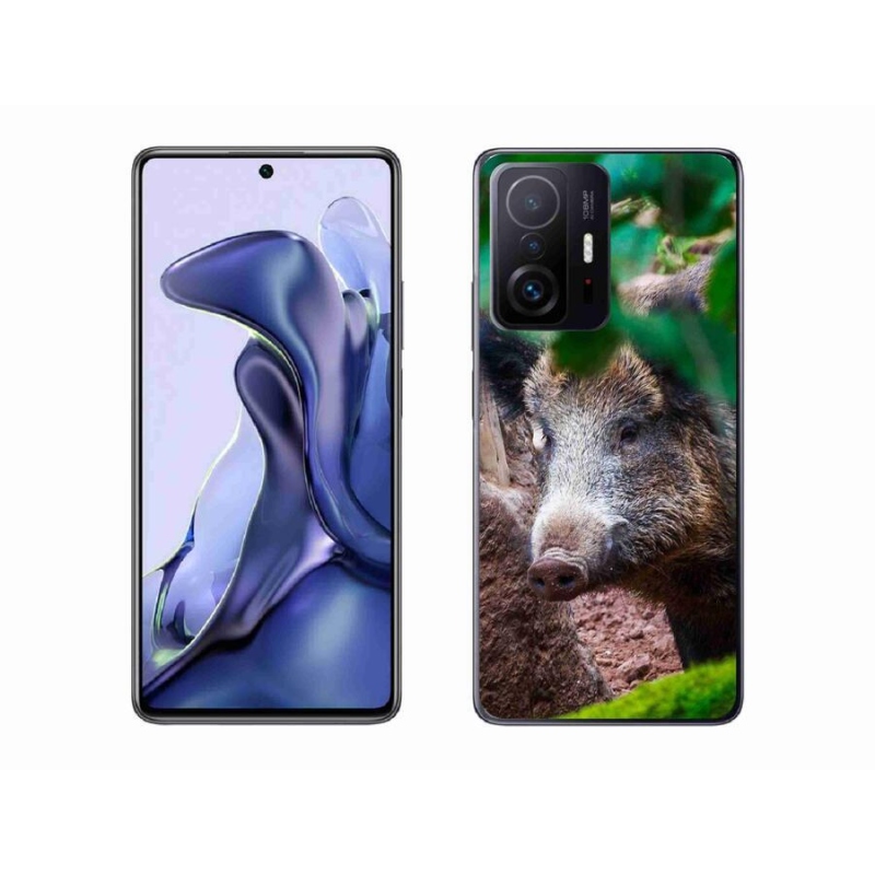 Gelový kryt mmCase na mobil Xiaomi 11T Pro - divoké prase