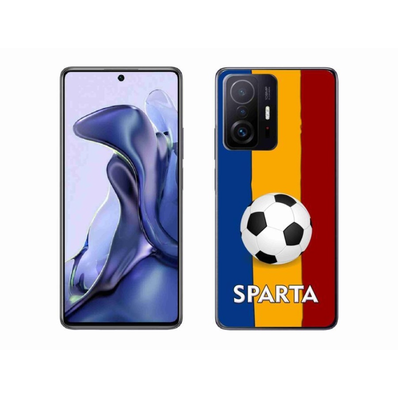 Gelový kryt mmCase na mobil Xiaomi 11T Pro - fotbal 1