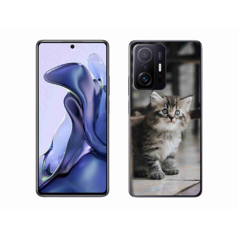 Gelový kryt mmCase na mobil Xiaomi 11T Pro - koťátko