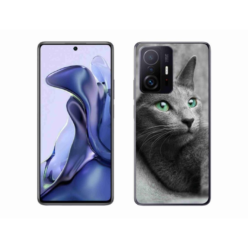 Gelový kryt mmCase na mobil Xiaomi 11T Pro - kočka 2
