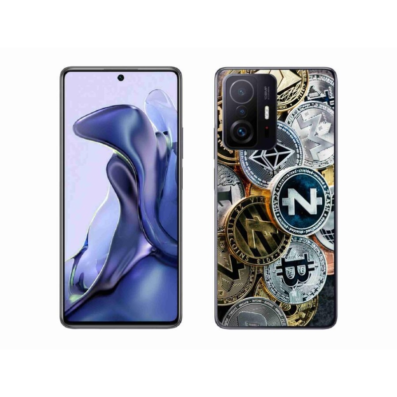 Gelový kryt mmCase na mobil Xiaomi 11T Pro - kryptoměny