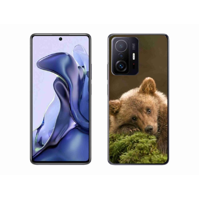 Gelový kryt mmCase na mobil Xiaomi 11T Pro - medvěd