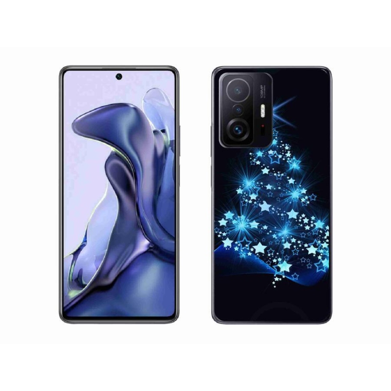 Gelový kryt mmCase na mobil Xiaomi 11T Pro - vánoční stromek