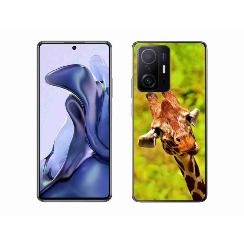 Gelový kryt mmCase na mobil Xiaomi 11T Pro - žirafa