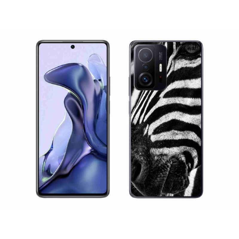 Gelový kryt mmCase na mobil Xiaomi 11T - zebra