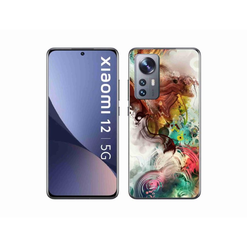 Gelový kryt mmCase na mobil Xiaomi 12 - abstrakt 1