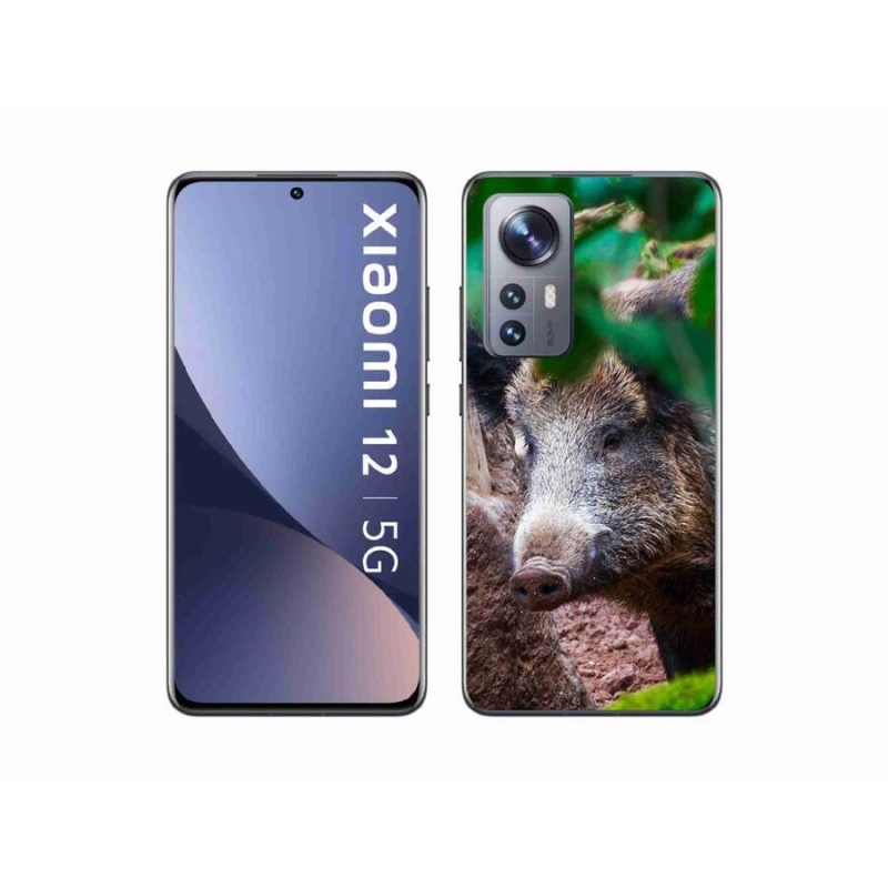 Gelový kryt mmCase na mobil Xiaomi 12 - divoké prase